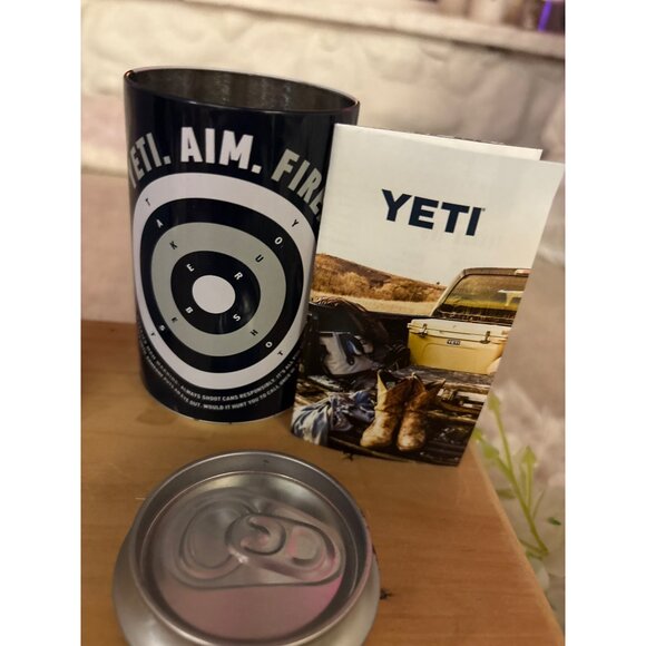 Yeti Pop Top Limited Edition Empty Storage Cans Stash Hidden Set of 2 - Picture 11 of 16